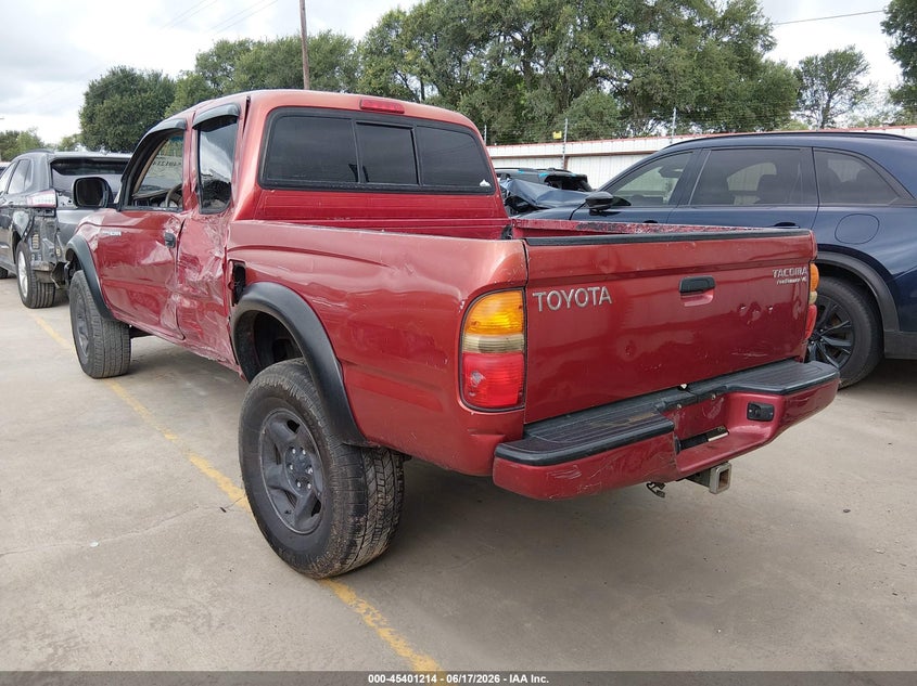 2001 Toyota Tacoma VIN 5TEGN92N71Z803922 IAAI salvage auction — LEFT SIDE, Salvage (Texas), sold $1,650 on 2026-07-28 (photo 3)