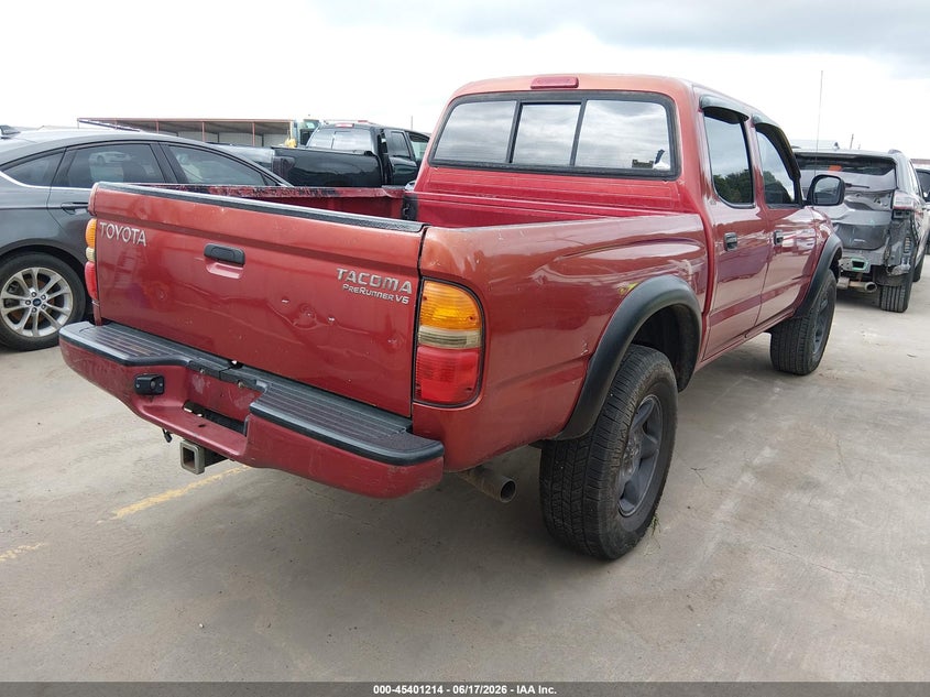 2001 Toyota Tacoma VIN 5TEGN92N71Z803922 IAAI salvage auction — LEFT SIDE, Salvage (Texas), sold $1,650 on 2026-07-28 (photo 4)