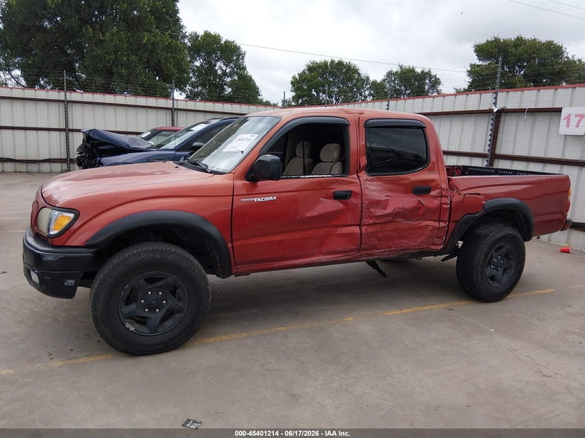 2001 Toyota Tacoma VIN 5TEGN92N71Z803922 IAAI salvage auction — LEFT SIDE, Salvage (Texas), sold $1,650 on 2026-07-28 (photo 6)