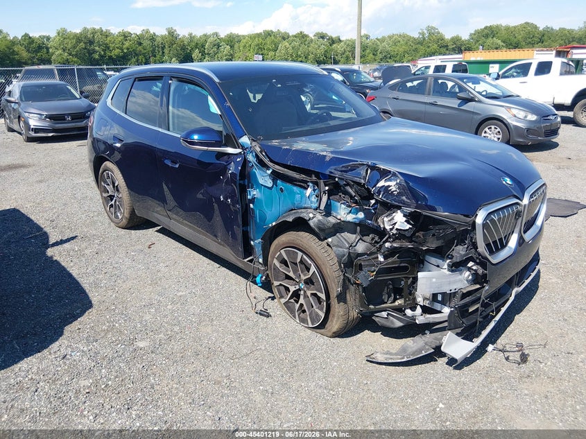 2025 BMW X3 VIN 5UX53GP03S9Y63867 IAAI salvage auction — RIGHT FRONT, Salvage Title, sold $17,100 on 2026-07-27 (photo 1)