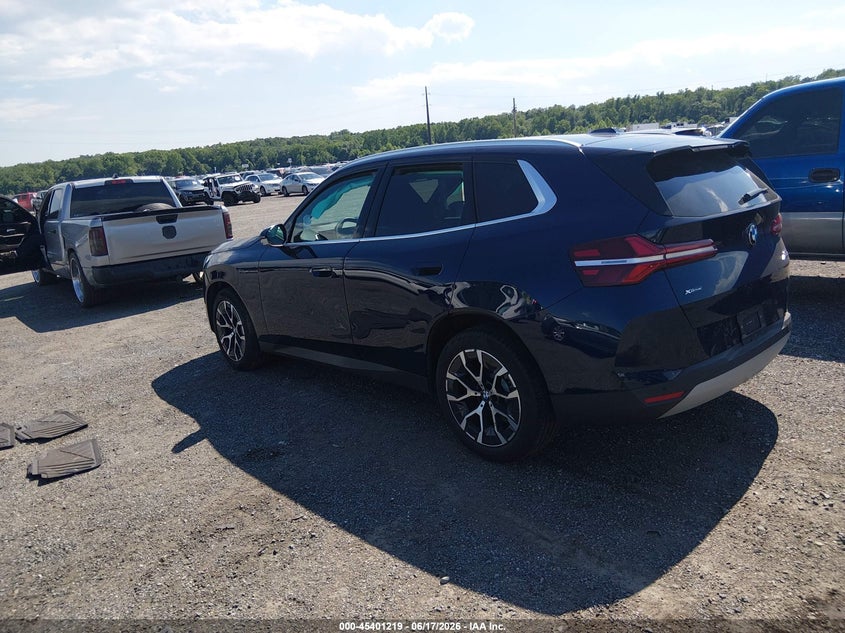 2025 BMW X3 VIN 5UX53GP03S9Y63867 IAAI salvage auction — RIGHT FRONT, Salvage Title, sold $17,100 on 2026-07-27 (photo 3)
