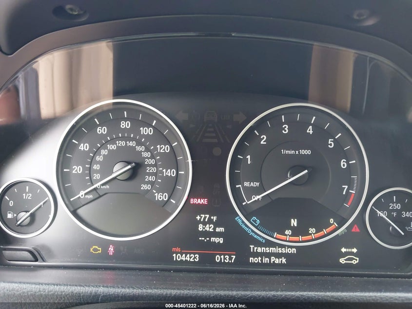 2013 BMW 3 series VIN WBA3A9C58DF475286 IAAI salvage auction — NORMAL WEAR, Clear (Florida), sold $1,650 on 2026-07-14 (photo 7)