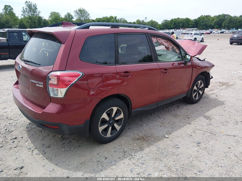 2017 Subaru Forester VIN JF2SJAEC7HH400859 IAAI salvage auction — FRONT END, Salvage (New Jersey), sold $25 on 2026-07-28 (photo 4)