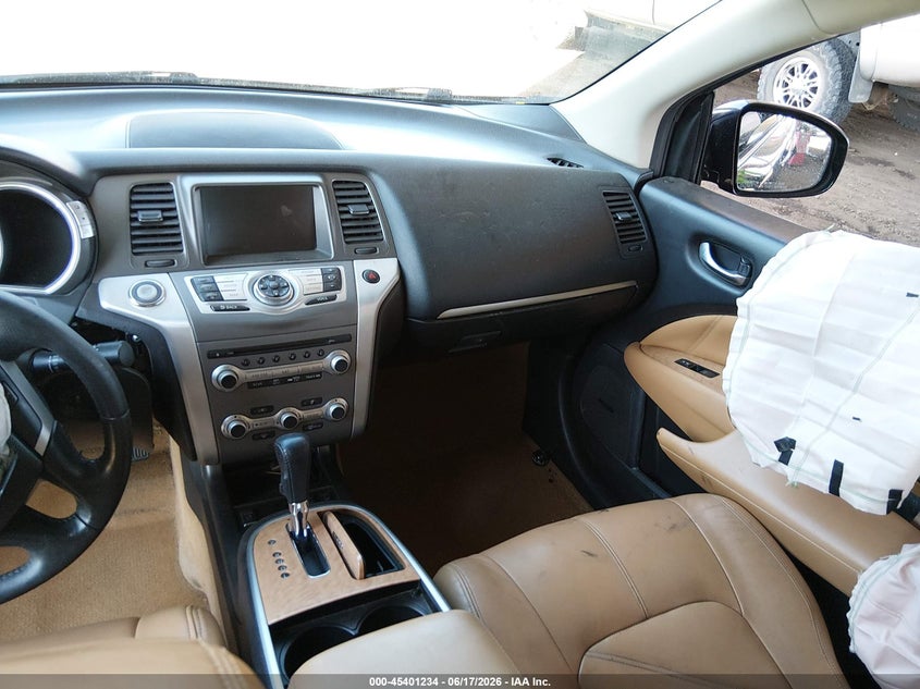 2014 Nissan Murano VIN JN8AZ1FY9EW302487 IAAI salvage auction — RIGHT FRONT, Salvage (Arizona), sold $1,100 on 2026-07-07 (photo 5)