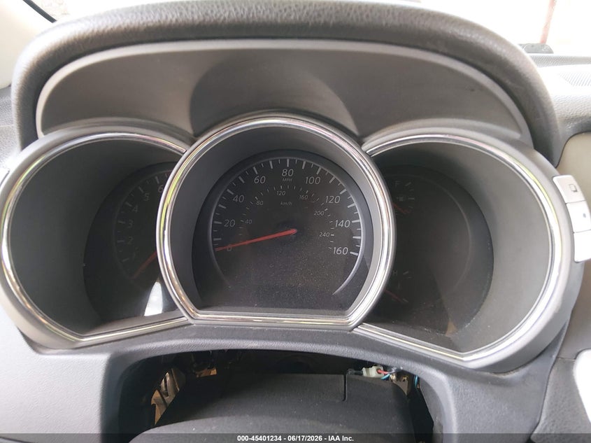 2014 Nissan Murano VIN JN8AZ1FY9EW302487 IAAI salvage auction — RIGHT FRONT, Salvage (Arizona), sold $1,100 on 2026-07-07 (photo 7)