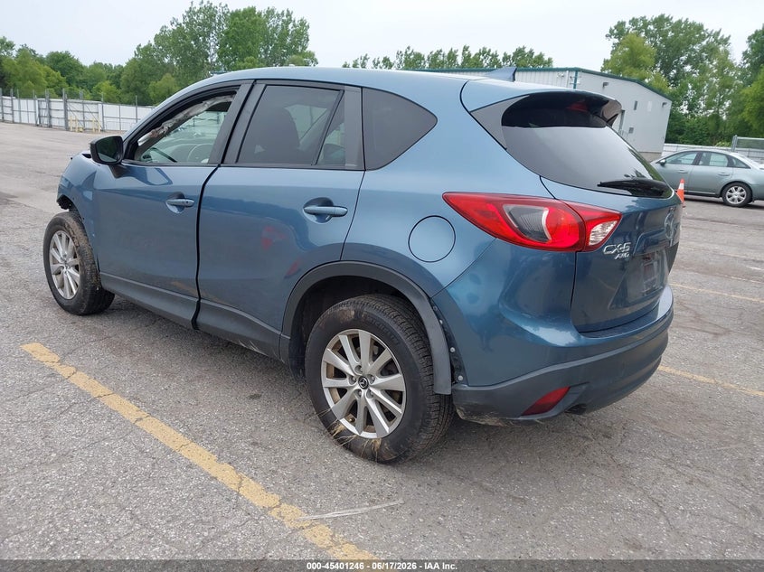 2016 Mazda Cx-5 VIN JM3KE4CY1G0611546 IAAI salvage auction — FRONT & REAR, Clear (Michigan), sold $1,200 on 2026-07-09 (photo 3)