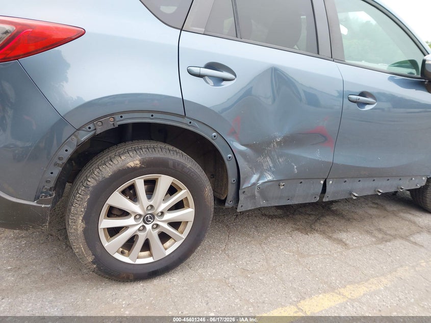 2016 Mazda Cx-5 VIN JM3KE4CY1G0611546 IAAI salvage auction — FRONT & REAR, Clear (Michigan), sold $1,200 on 2026-07-09 (photo 6)