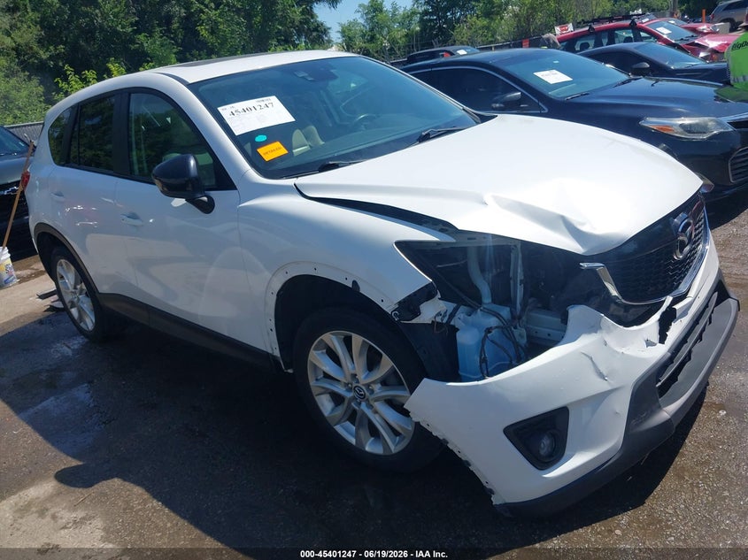2014 Mazda Cx-5 VIN JM3KE2DY3E0384568 IAAI salvage auction — FRONT END, Salvage (Missouri), sold $1,600 on 2026-07-12 (photo 1)