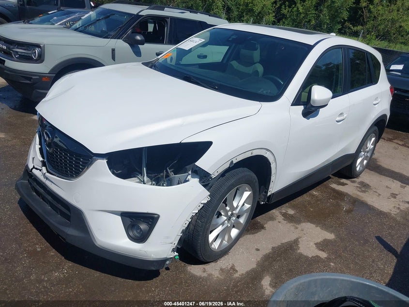 2014 Mazda Cx-5 VIN JM3KE2DY3E0384568 IAAI salvage auction — FRONT END, Salvage (Missouri), sold $1,600 on 2026-07-12 (photo 2)