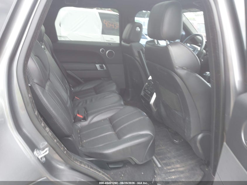 2016 Land rover Range rover sport VIN SALWR2PF8GA116405 IAAI salvage auction — FRONT END, Clear (Massachusetts), sold $2,400 on 2026-07-31 (photo 8)