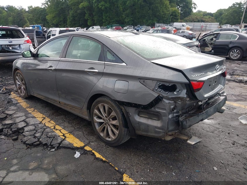 2012 Hyundai Sonata VIN 5NPEC4AC3CH390869 IAAI salvage auction — REAR END, Salvage (Georgia), sold $525 on 2026-07-29 (photo 3)