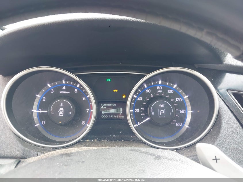 2012 Hyundai Sonata VIN 5NPEC4AC3CH390869 IAAI salvage auction — REAR END, Salvage (Georgia), sold $525 on 2026-07-29 (photo 7)
