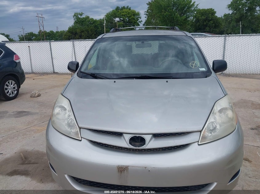 2008 Toyota Sienna VIN 5TDZK23C38S154326 IAAI salvage auction — NORMAL WEAR, Clear (Missouri), sold $350 on 2026-07-07 (photo 6)