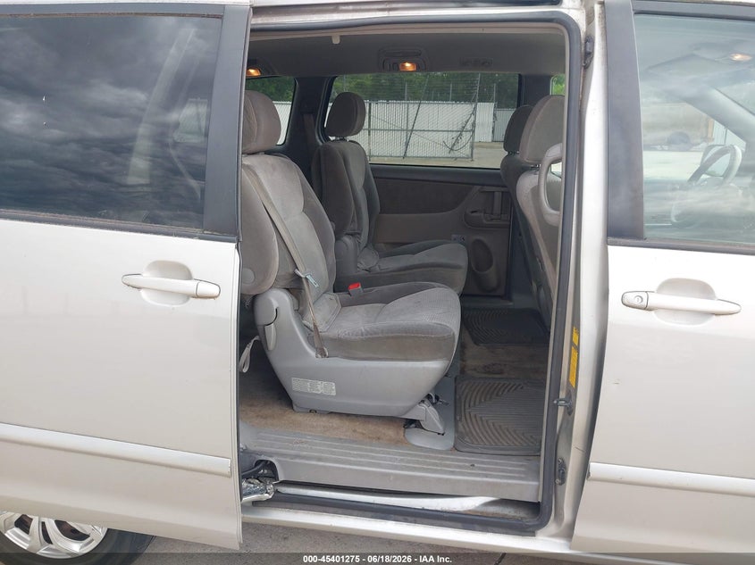 2008 Toyota Sienna VIN 5TDZK23C38S154326 IAAI salvage auction — NORMAL WEAR, Clear (Missouri), sold $350 on 2026-07-07 (photo 8)