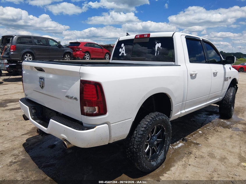 2017 Ram 1500 VIN 1C6RR7MT9HS601277 IAAI salvage auction — FRONT END, Salvage (West Virginia), sold $7,900 on 2026-08-29 (photo 4)