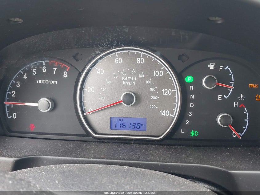 2008 Hyundai Elantra VIN KMHDU46D28U274467 IAAI salvage auction — NORMAL WEAR, Clear (Illinois), sold $800 on 2026-07-20 (photo 7)