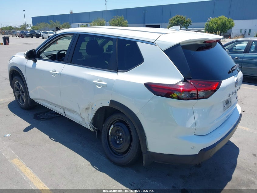 2024 Nissan Rogue VIN JN8BT3BA7RW362378 IAAI salvage auction — SIDE, Salvage (California), sold $7,550 on 2026-07-20 (photo 3)