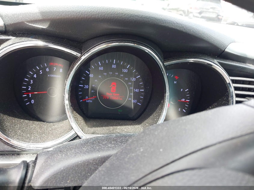 2013 Kia Optima VIN KNAGM4A70D5437685 IAAI salvage auction — THEFT, Salvage Title, sold $850 on 2026-07-16 (photo 7)
