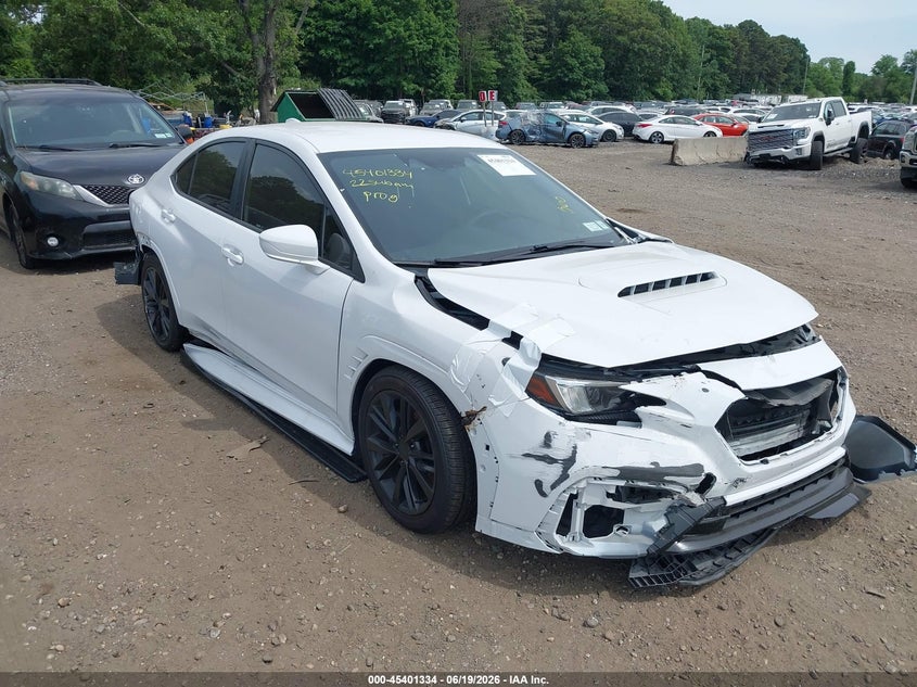2022 Subaru Wrx VIN JF1VBAB62N8025830 IAAI salvage auction — FRONT END, Mv-907A (New York), sold $3,250 on 2026-07-14 (photo 1)