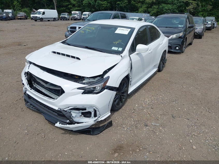 2022 Subaru Wrx VIN JF1VBAB62N8025830 IAAI salvage auction — FRONT END, Mv-907A (New York), sold $3,250 on 2026-07-14 (photo 2)