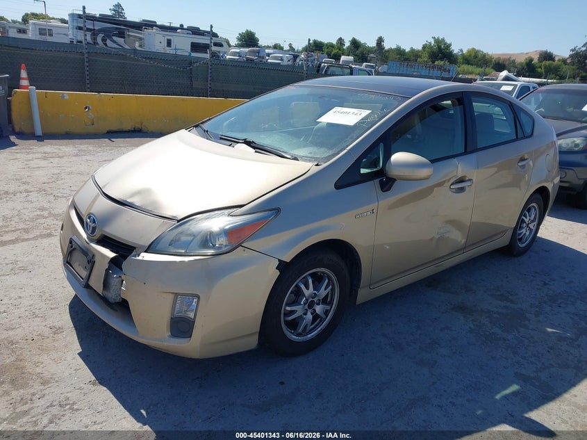 2010 Toyota Prius VIN JTDKN3DU1A1010900 IAAI salvage auction — NORMAL WEAR, Clear - Dealer Only (California), sold $1,200 on 2026-07-09 (photo 2)