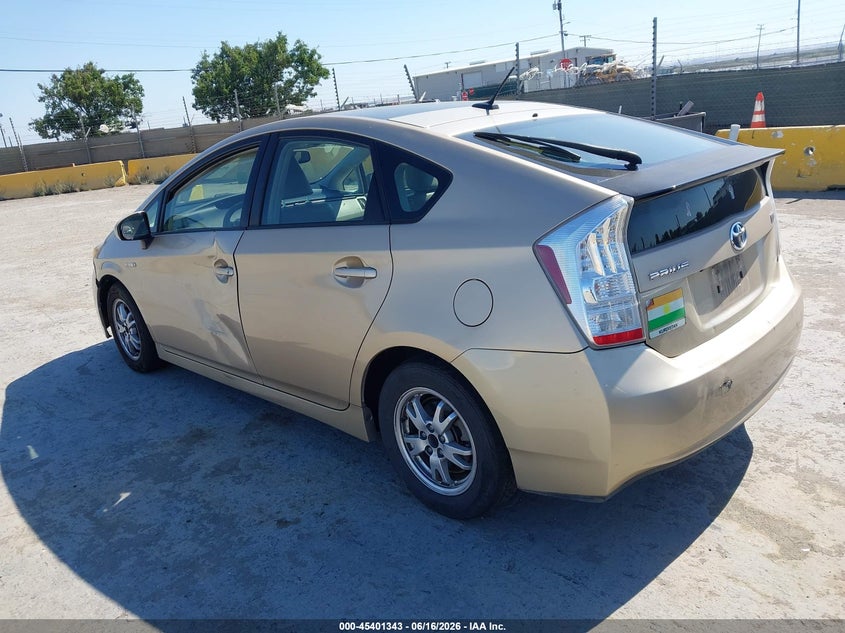 2010 Toyota Prius VIN JTDKN3DU1A1010900 IAAI salvage auction — NORMAL WEAR, Clear - Dealer Only (California), sold $1,200 on 2026-07-09 (photo 3)