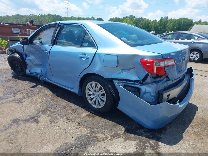2012 Toyota Camry VIN 4T4BF1FK9CR198808 IAAI salvage auction — SIDE, Salvage Title, sold $1,100 on 2026-08-01 (photo 3)