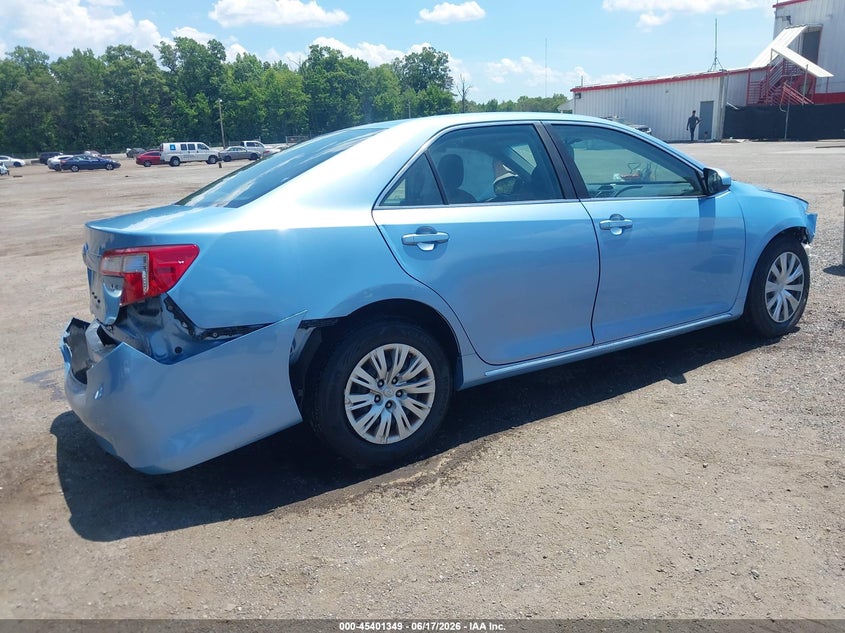 2012 Toyota Camry VIN 4T4BF1FK9CR198808 IAAI salvage auction — SIDE, Salvage Title, sold $1,100 on 2026-08-01 (photo 4)