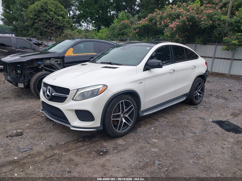 2016 Mercedes-benz Amg gle coupe VIN 4JGED6EB4GA043313 IAAI salvage auction — REAR END, Salvage (Georgia), sold $14,400 on 2026-07-29 (photo 2)