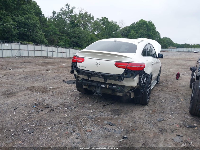 2016 Mercedes-benz Amg gle coupe VIN 4JGED6EB4GA043313 IAAI salvage auction — REAR END, Salvage (Georgia), sold $14,400 on 2026-07-29 (photo 6)