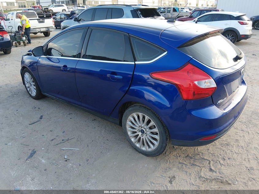 2012 Ford Focus VIN 1FAHP3N25CL413583 IAAI salvage auction — FRONT END, Salvage (Texas), sold $325 on 2026-07-20 (photo 3)