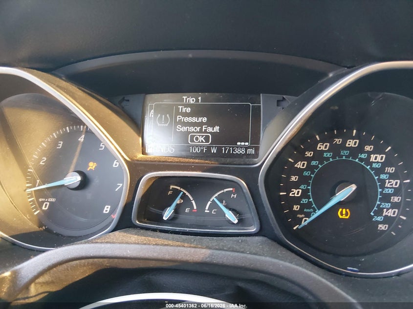 2012 Ford Focus VIN 1FAHP3N25CL413583 IAAI salvage auction — FRONT END, Salvage (Texas), sold $325 on 2026-07-20 (photo 7)