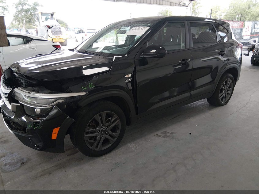 2021 Kia Seltos VIN KNDEPCAA4M7211547 IAAI salvage auction — FRONT END, Salvage Title, sold $2,100 on 2026-07-22 (photo 2)