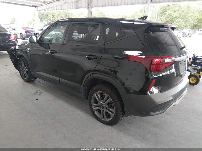 2021 Kia Seltos VIN KNDEPCAA4M7211547 IAAI salvage auction — FRONT END, Salvage Title, sold $2,100 on 2026-07-22 (photo 3)