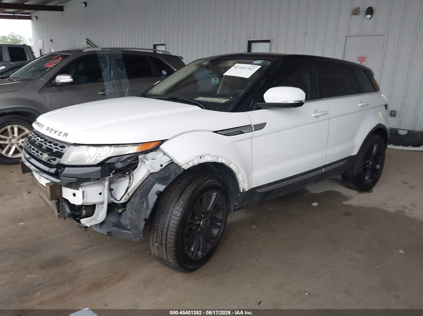 2013 Land rover Range rover evoque VIN SALVV2BG9DH830182 IAAI salvage auction — FRONT END, Salvage (Texas), sold $1,300 on 2026-07-17 (photo 2)