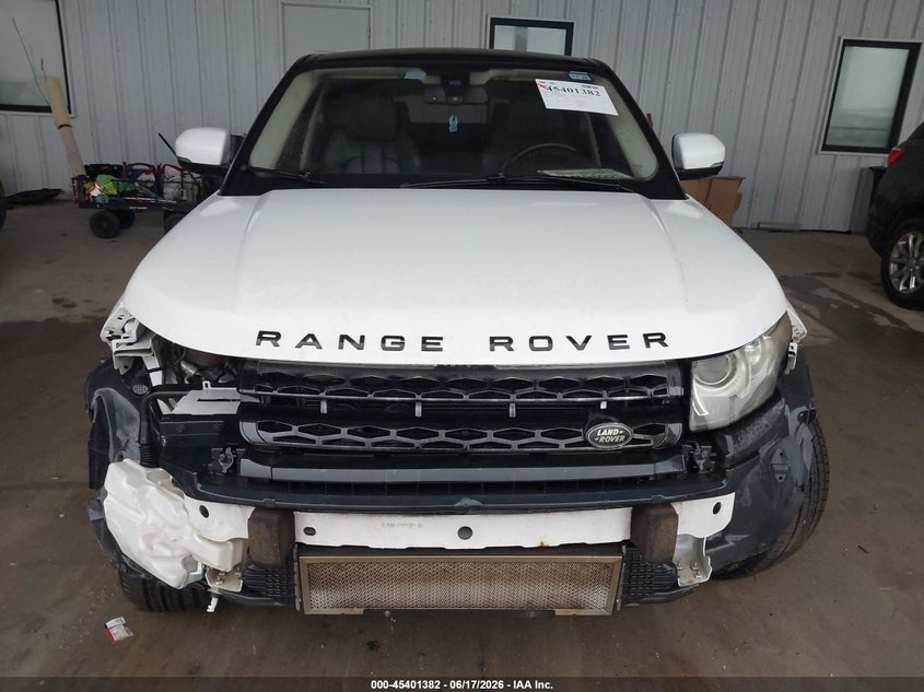 2013 Land rover Range rover evoque VIN SALVV2BG9DH830182 IAAI salvage auction — FRONT END, Salvage (Texas), sold $1,300 on 2026-07-17 (photo 6)
