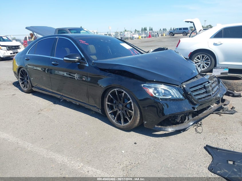2019 Mercedes-benz VIN WDDUG6GB8KA493758 IAAI salvage auction — ENGINE DAMAGE, Wait Title, sold $3,500 on 2026-08-13 (photo 1)