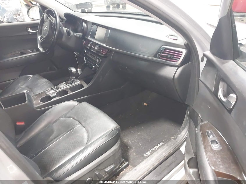 2018 Kia Optima VIN 5XXGU4L3XJG260910 IAAI salvage auction — FRONT END, Salvage (North Dakota), sold $2,650 on 2026-07-16 (photo 5)