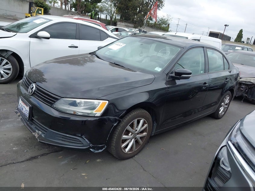 2012 Volkswagen Jetta VIN 3VWDP7AJ3CM131824 IAAI salvage auction — RIGHT REAR, Wait Title, sold $675 on 2026-09-02 (photo 2)