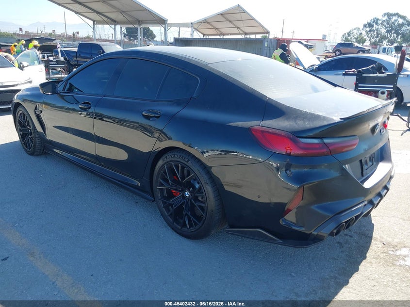 2022 BMW M8 VIN WBSGV0C03NCH33883 IAAI salvage auction — FRONT END, Salvage (California), sold $42,250 on 2026-07-15 (photo 3)