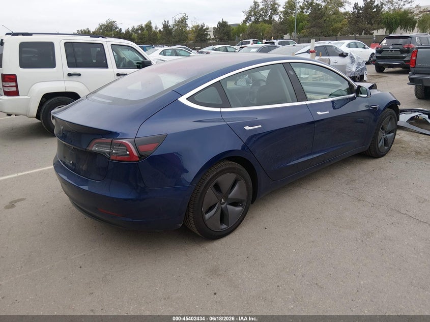 2018 Tesla Model 3 VIN 5YJ3E1EA8JF009036 IAAI salvage auction — FRONT END, Salvage Title, sold $5,700 on 2026-07-29 (photo 4)