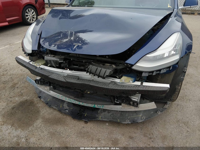 2018 Tesla Model 3 VIN 5YJ3E1EA8JF009036 IAAI salvage auction — FRONT END, Salvage Title, sold $5,700 on 2026-07-29 (photo 6)