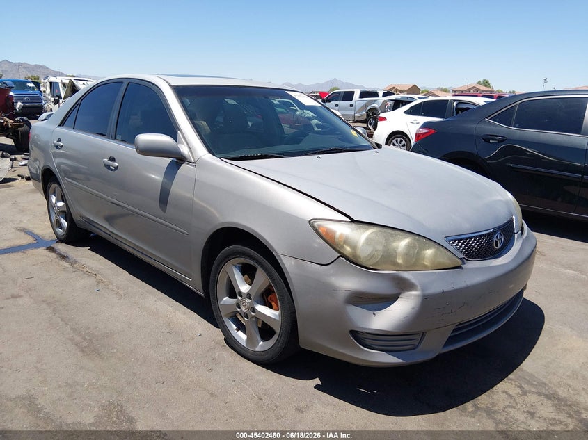 2005 Toyota Camry VIN JTDBA30K450025306 IAAI salvage auction — RIGHT FRONT, Salvage (Arizona), sold $850 on 2026-07-14 (photo 1)