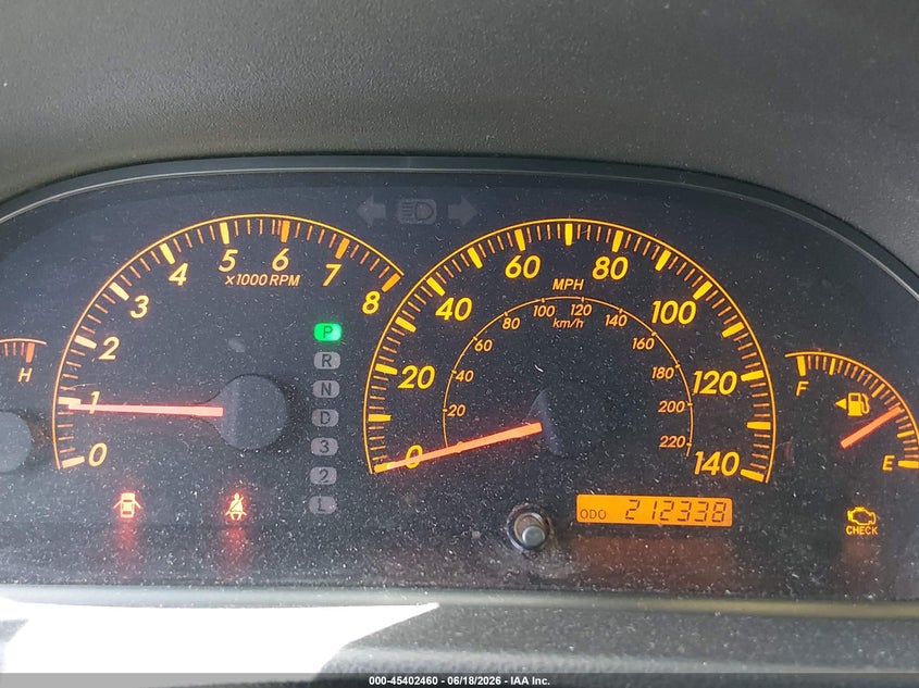 2005 Toyota Camry VIN JTDBA30K450025306 IAAI salvage auction — RIGHT FRONT, Salvage (Arizona), sold $850 on 2026-07-14 (photo 7)