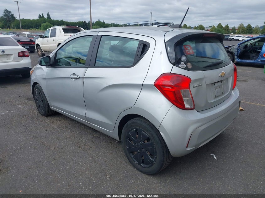 2017 Chevrolet Spark VIN KL8CB6SA3HC771507 IAAI salvage auction — NORMAL WEAR, Clear-Dealer Only (Oregon), sold $500 on 2026-07-09 (photo 3)