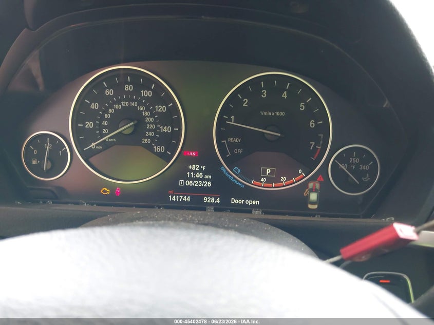 2014 BMW 3er VIN WBA3B3G58ENR81468 IAAI salvage auction — VANDALISM, Salvage (Louisiana), sold $1,375 on 2026-07-06 (photo 7)