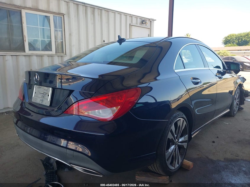 2018 Mercedes-benz Cla-klasse VIN WDDSJ4EB8JN690629 IAAI salvage auction — FRONT END, Salvage Title, sold $850 on 2026-08-18 (photo 4)