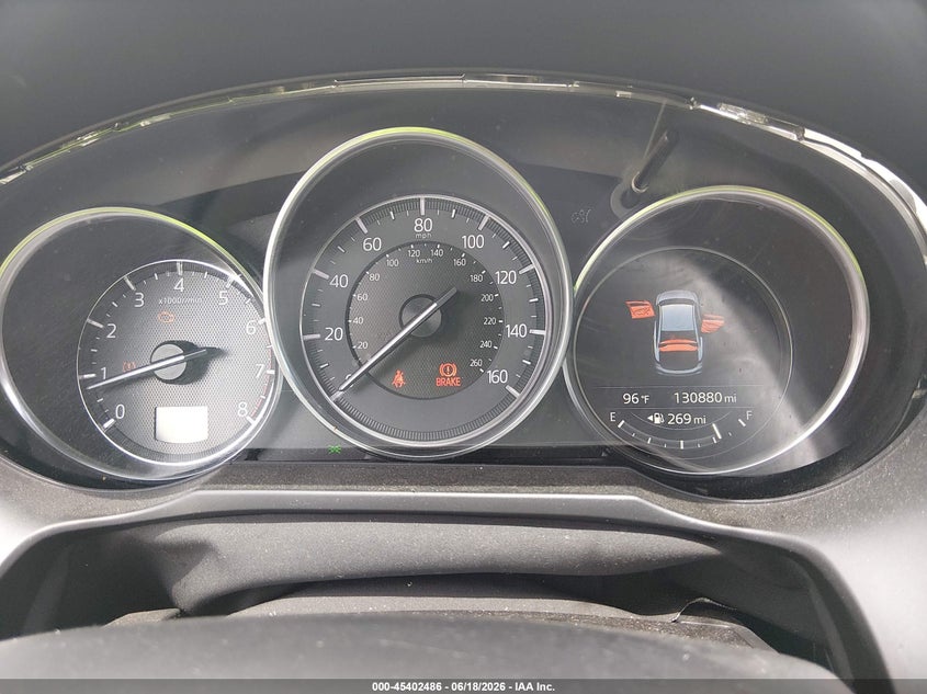 2017 Mazda 6 VIN JM1GL1X53H1116084 IAAI salvage auction — FRONT & REAR, Salvage (Louisiana), sold $1,800 on 2026-07-14 (photo 7)