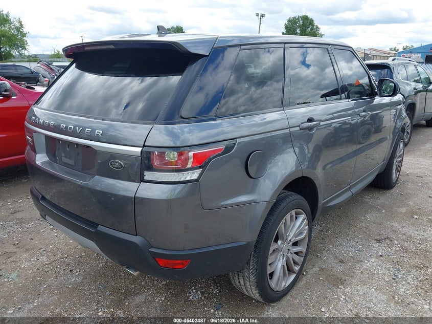 2016 Land rover Range rover sport VIN SALWR2KF2GA545045 IAAI salvage auction — FRONT END, Salvage (Illinois), sold $4,400 on 2026-08-23 (photo 4)
