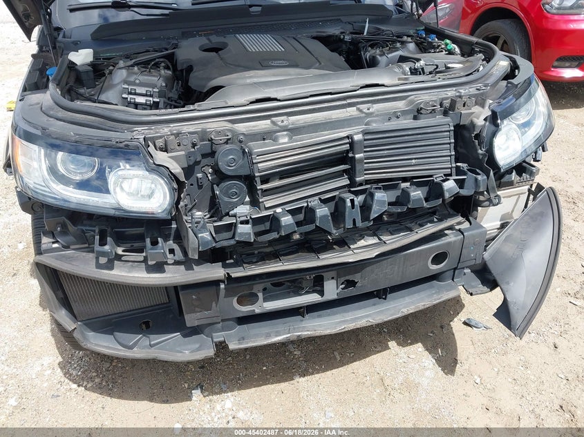 2016 Land rover Range rover sport VIN SALWR2KF2GA545045 IAAI salvage auction — FRONT END, Salvage (Illinois), sold $4,400 on 2026-08-23 (photo 6)